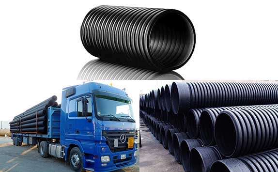 HDPE Corrugated Double Wall Pipes