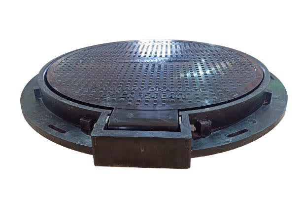 GRP Manhole Cover & Frame Ø600mm