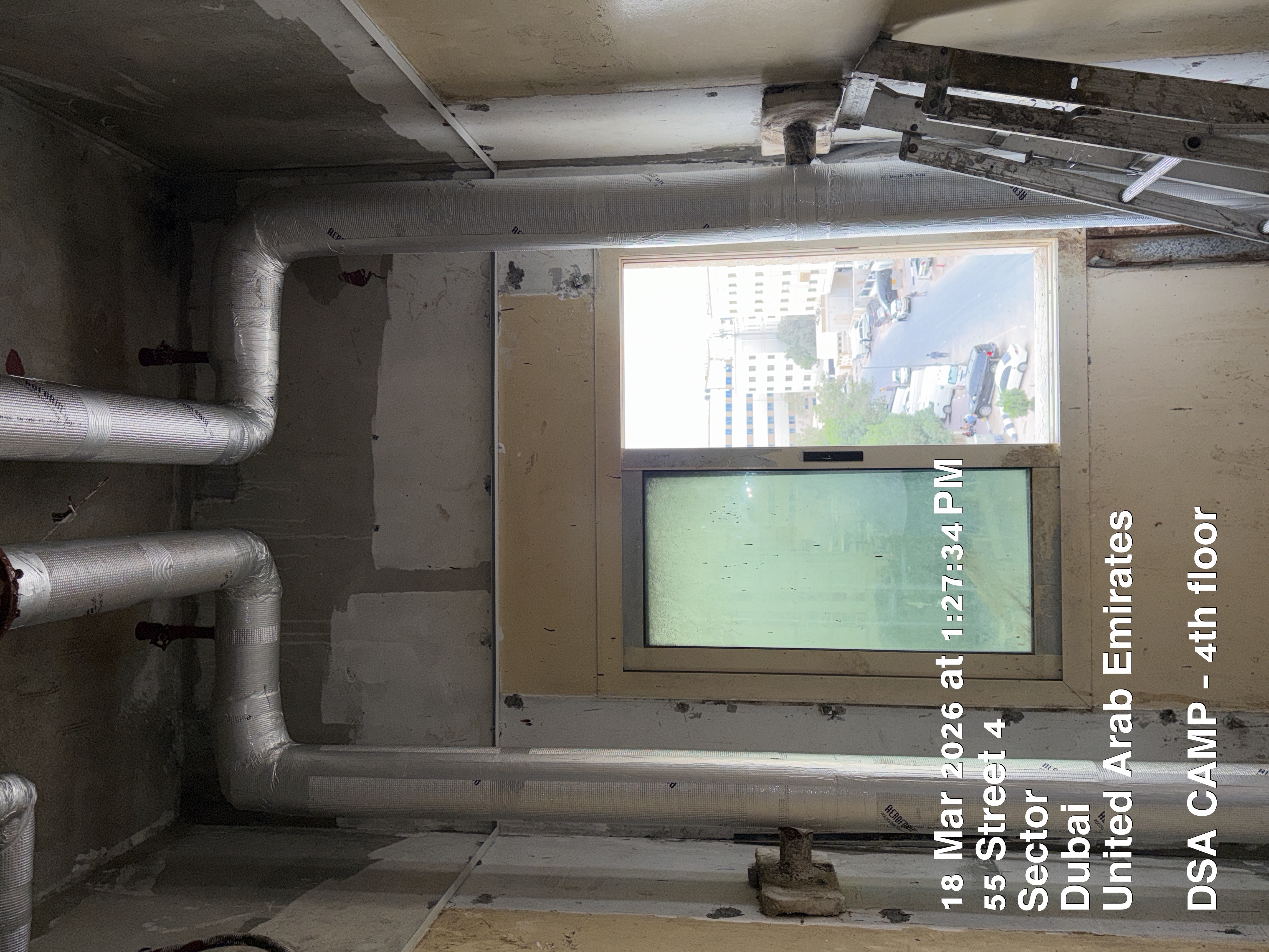 HVAC installation work