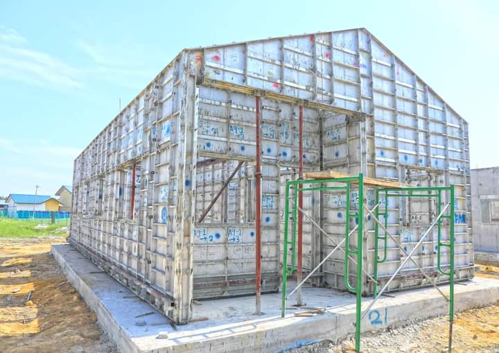 Lift & Water Tank Shutters aluminum formwork application