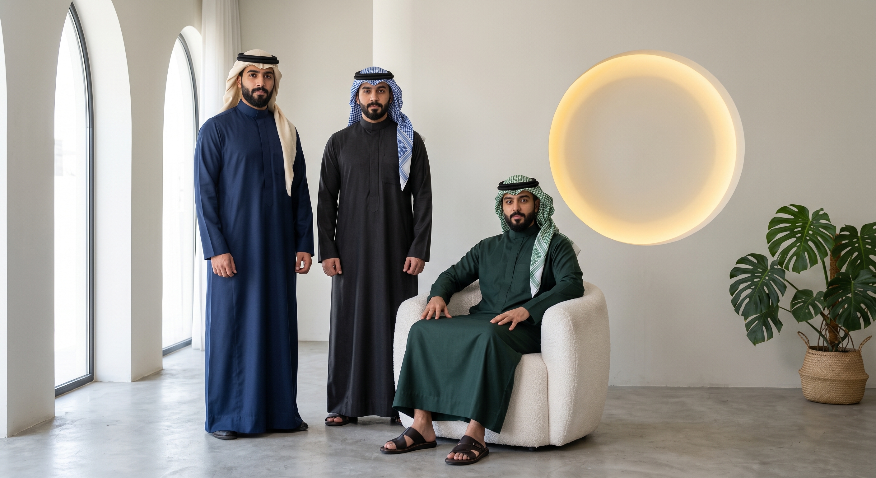Kuwaiti Style — original BAIT AL LIBAS client photograph, displayed uncropped
