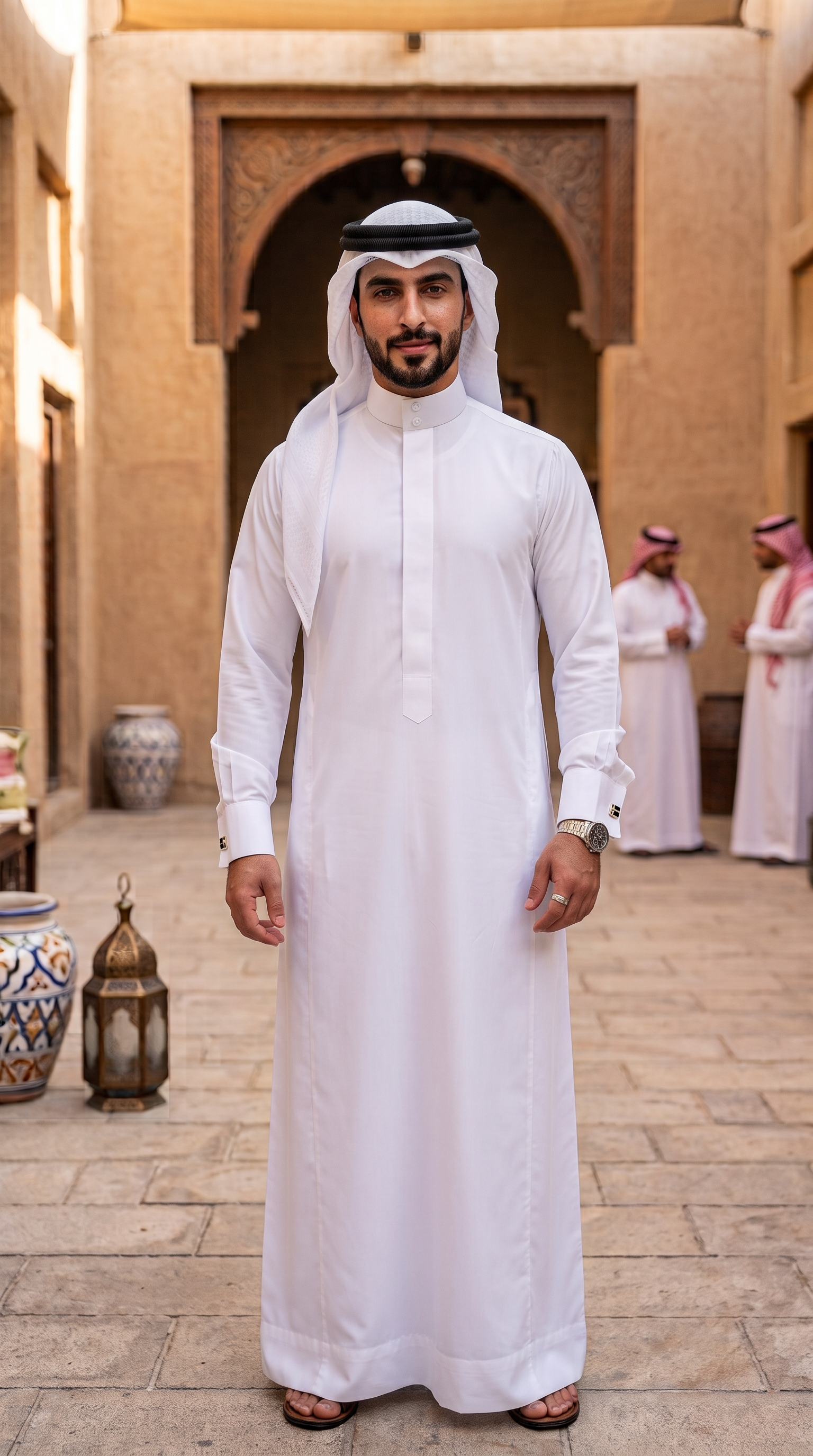 Kuwaiti Style — original BAIT AL LIBAS client photograph, displayed uncropped
