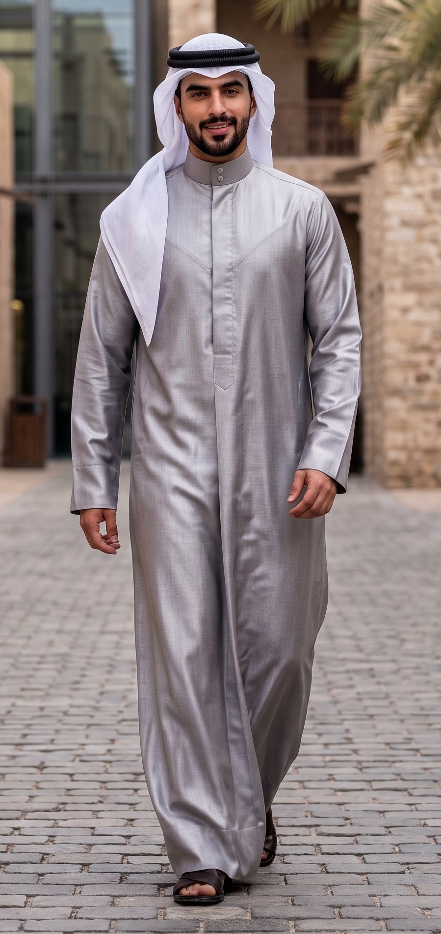Kuwaiti Style — original BAIT AL LIBAS client photograph, displayed uncropped