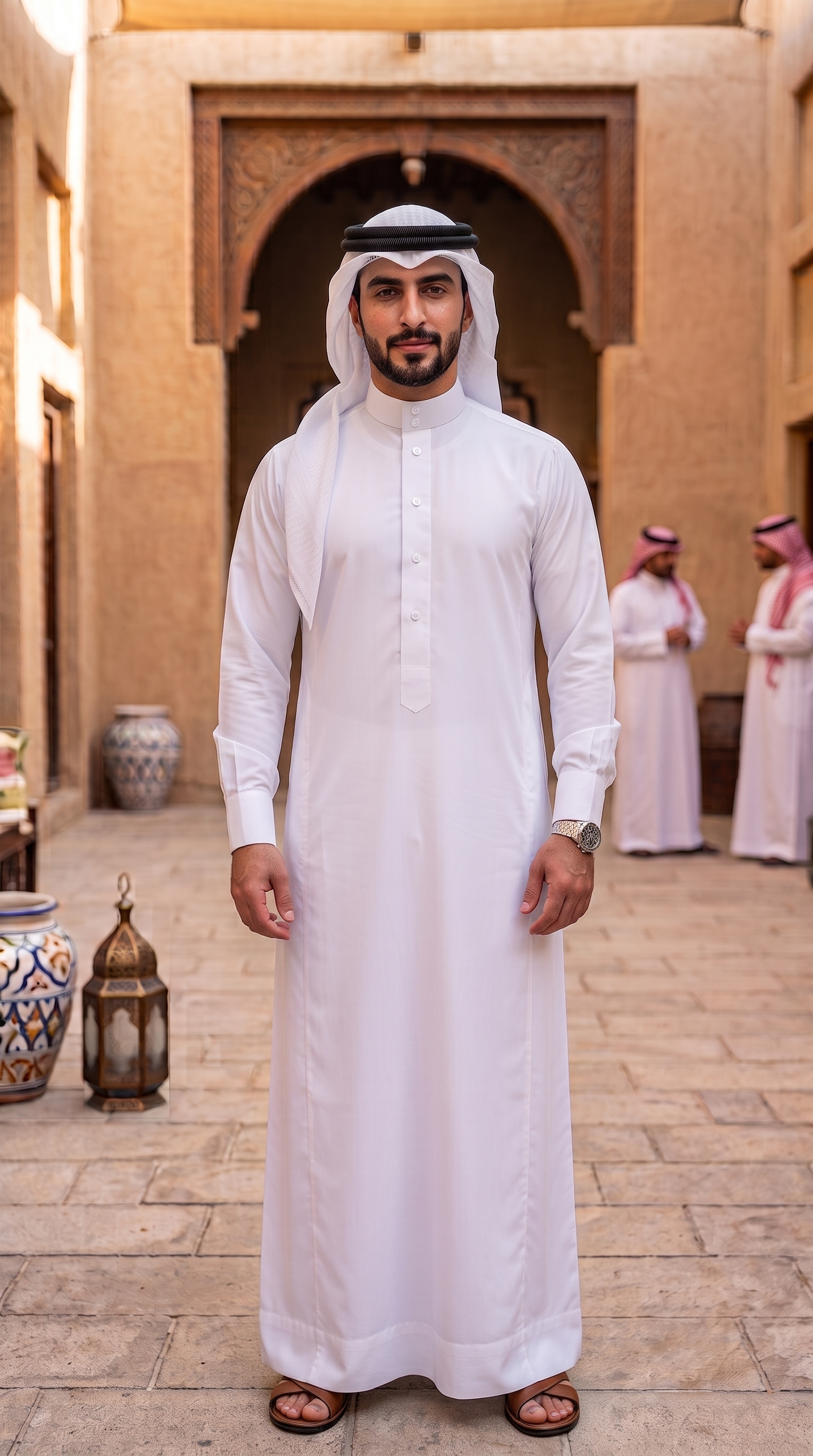 Classic Collection — original BAIT AL LIBAS client photograph, displayed uncropped
