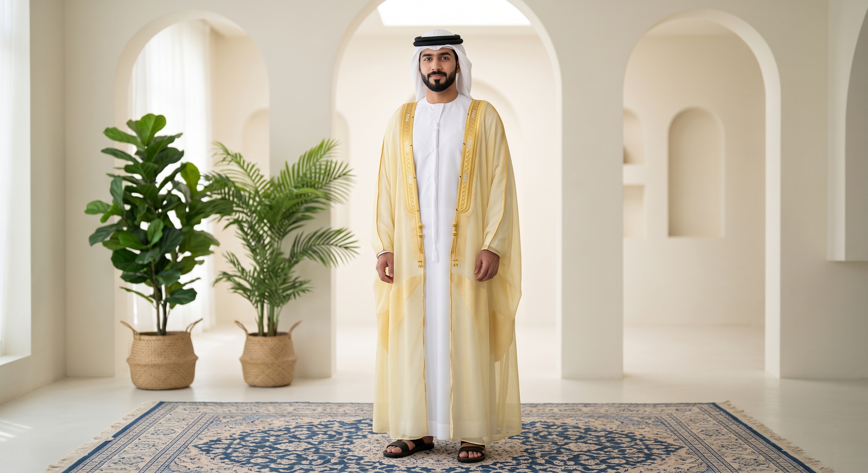 Emirati Style — original BAIT AL LIBAS client photograph, displayed uncropped