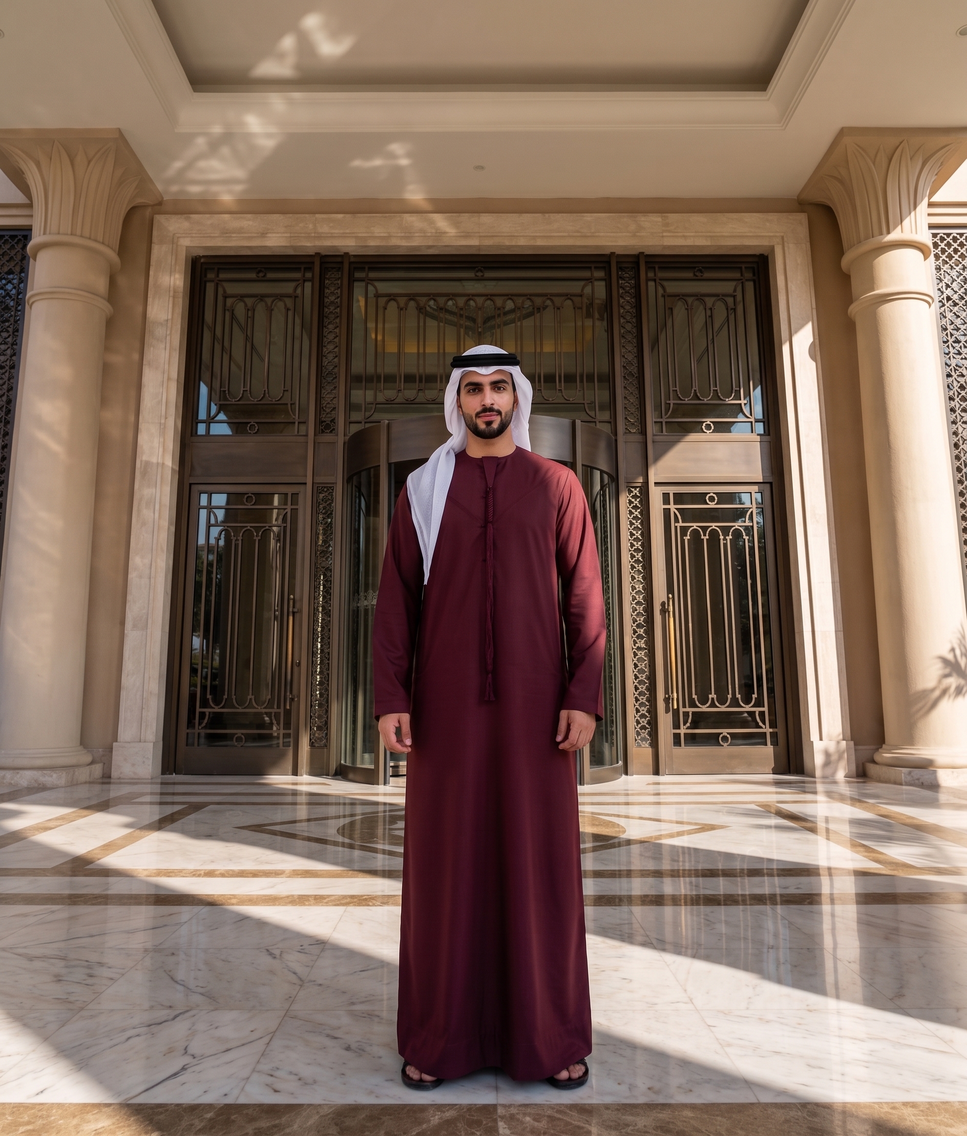 Emirati Style — original BAIT AL LIBAS client photograph, displayed uncropped