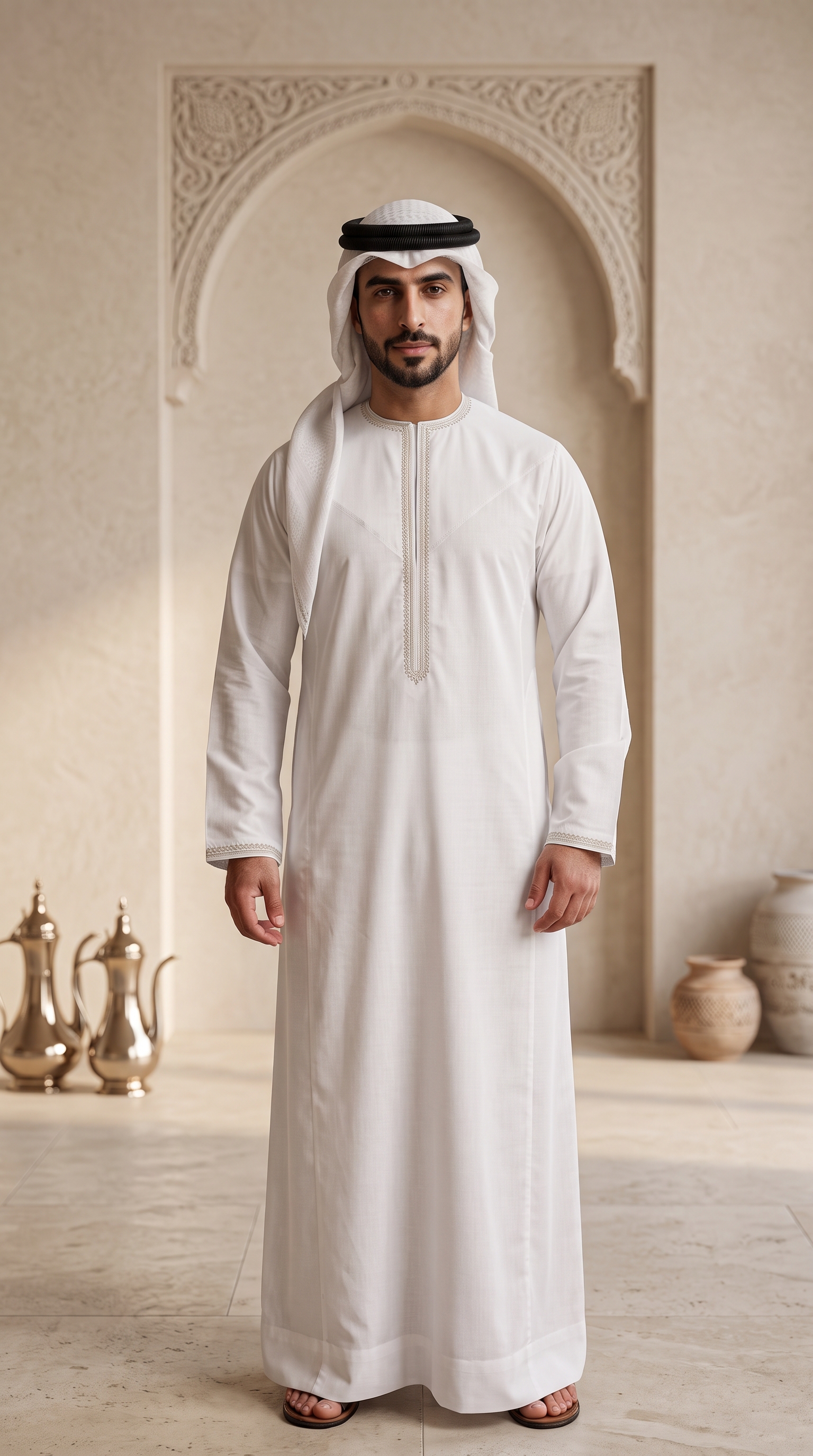 Omani Style — original BAIT AL LIBAS client photograph, displayed uncropped