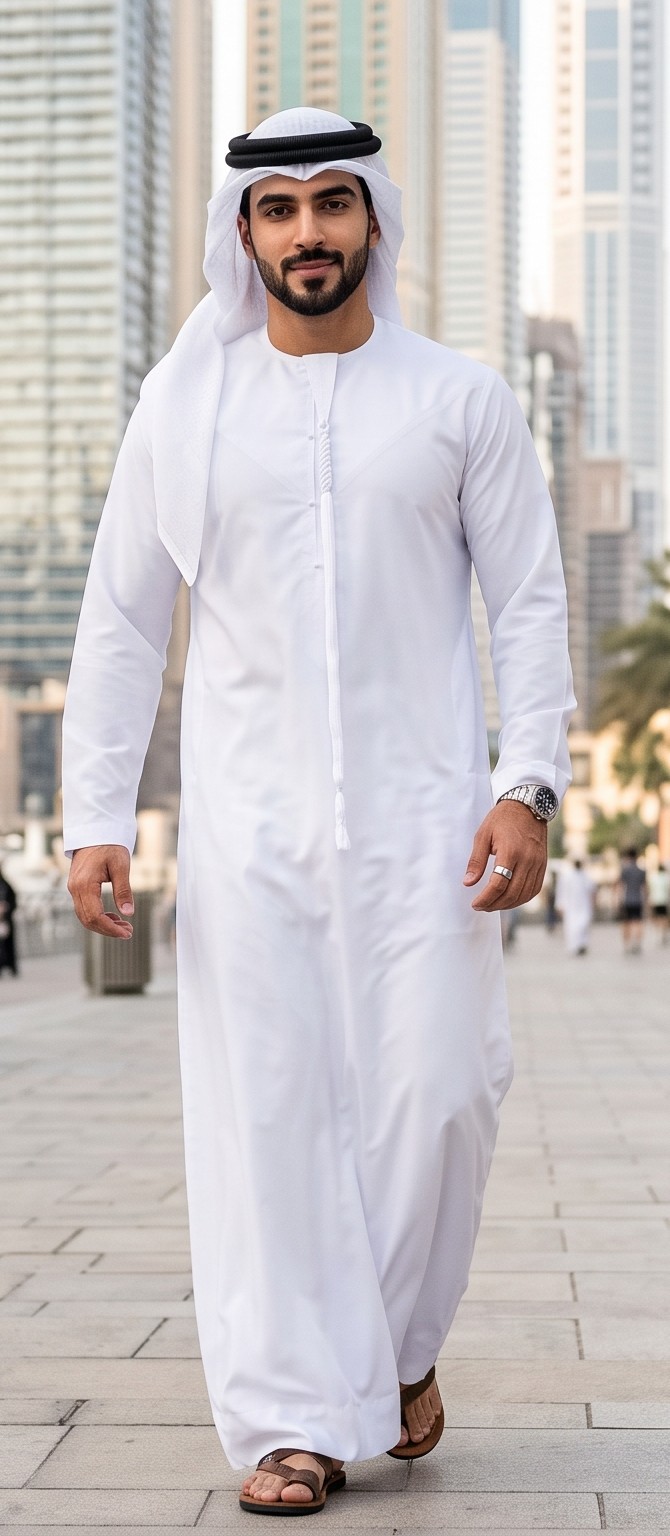 Emirati Style — original BAIT AL LIBAS client photograph, displayed uncropped
