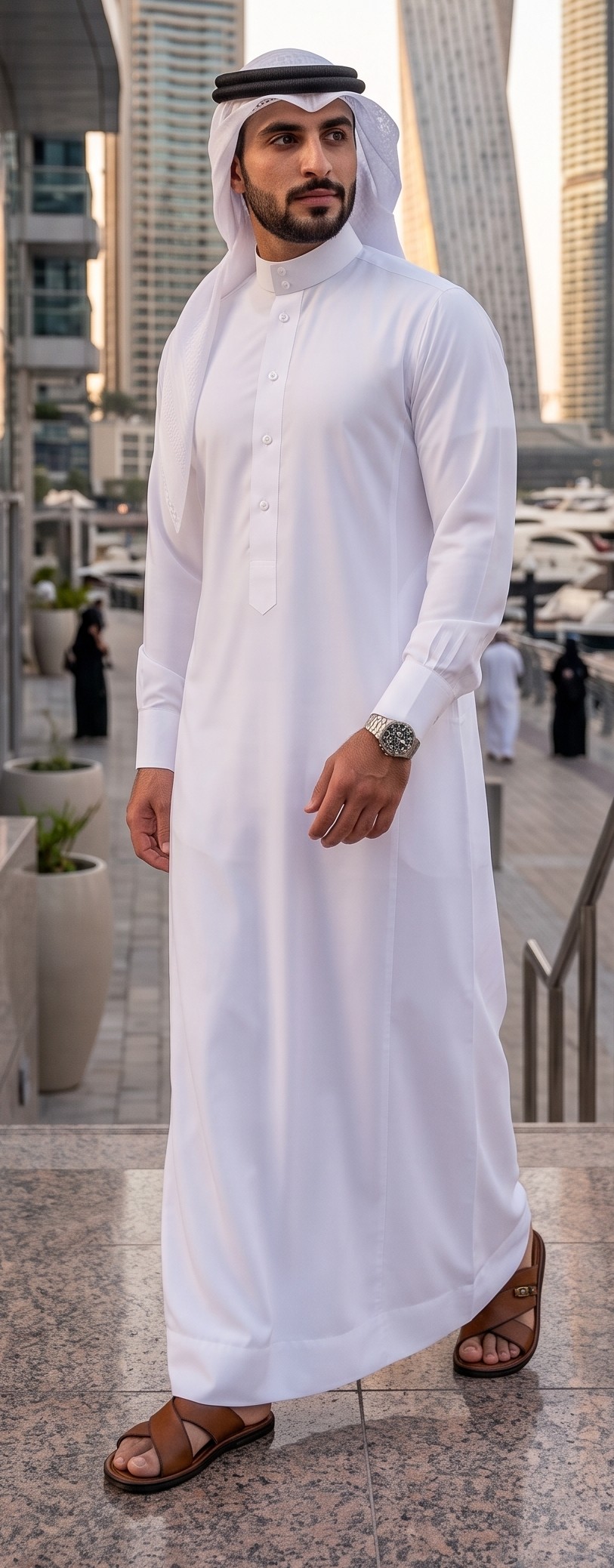 Signature Collection — original BAIT AL LIBAS client photograph, displayed uncropped