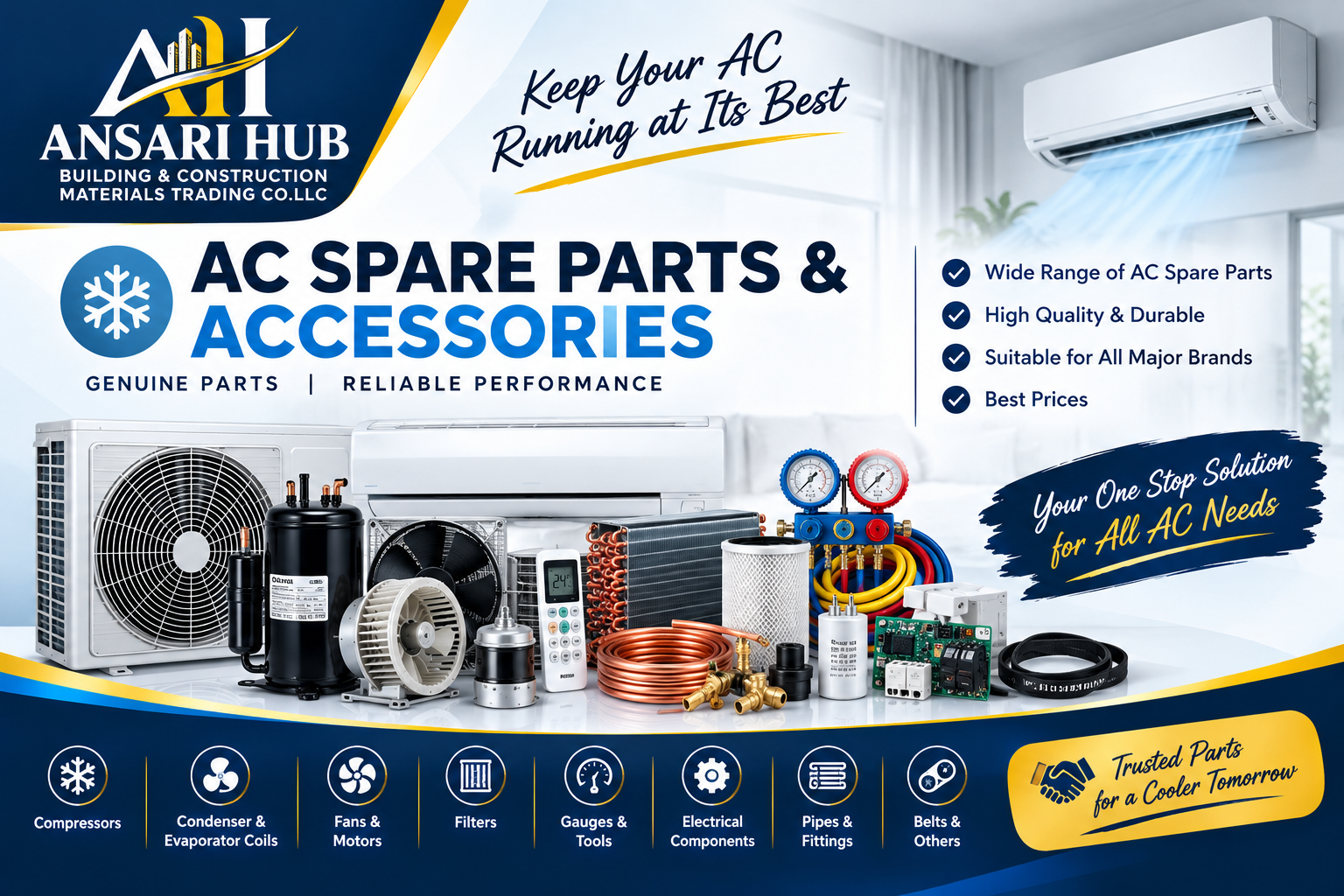 AC Spare Parts & Accessories