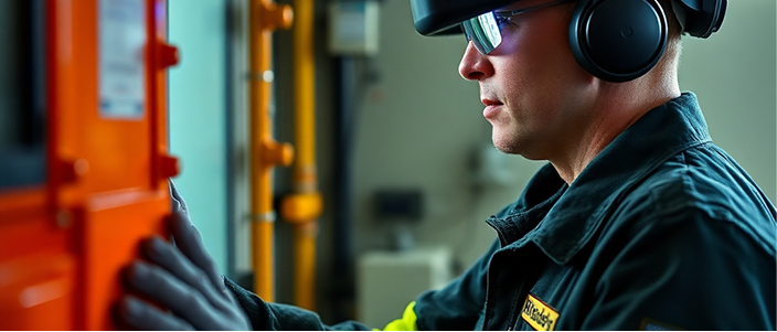 AR Headset for Maintainers (Navy)