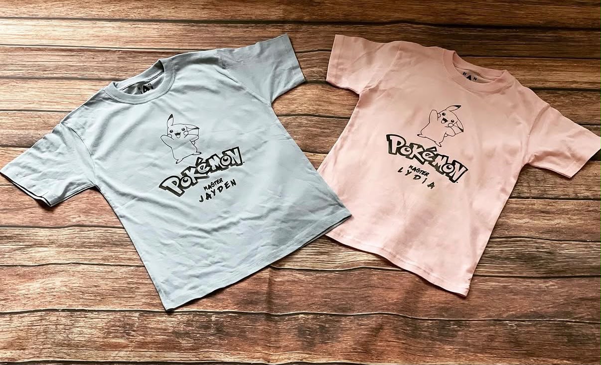 Pokemon Kids Custom T-Shirts — image 2