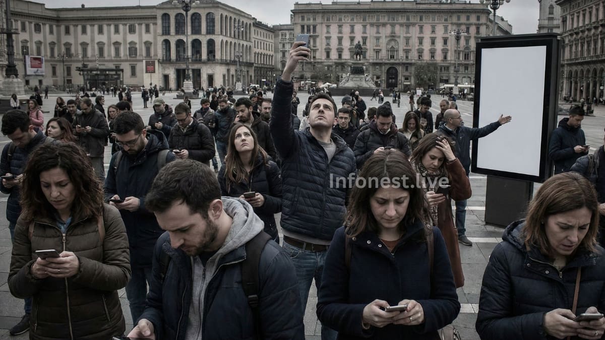 Smartphone screen displaying SOS only status and disconnected signal bars during a network outage.