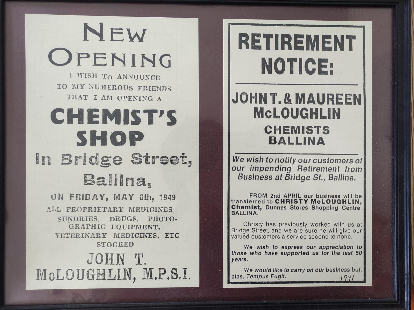 Old pharmacy