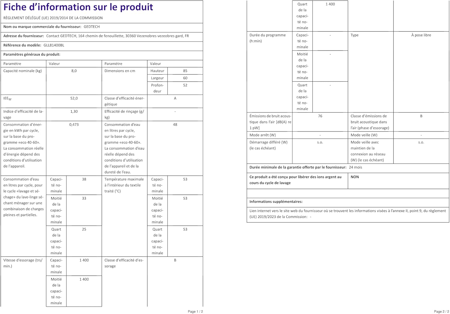 Vue 6 de Haier Ipro Series Hwbus