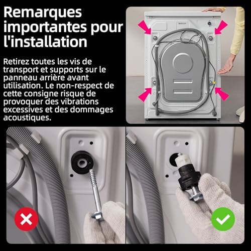 Vue 3 de Chiq Cwax Lave Linge