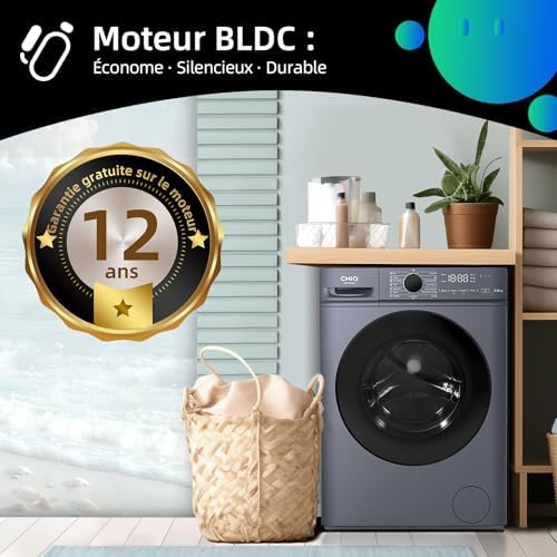 Vue 4 de Chiq Cwax Lave Linge