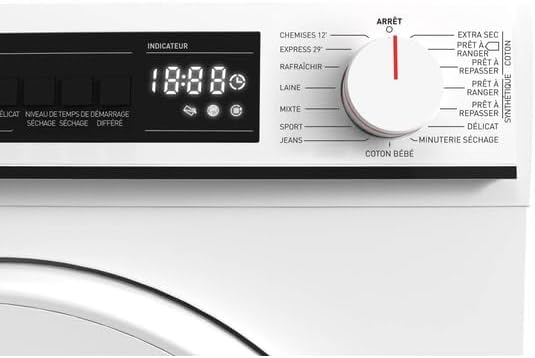 Vue 2 de Sharp Seche Linge Condensation