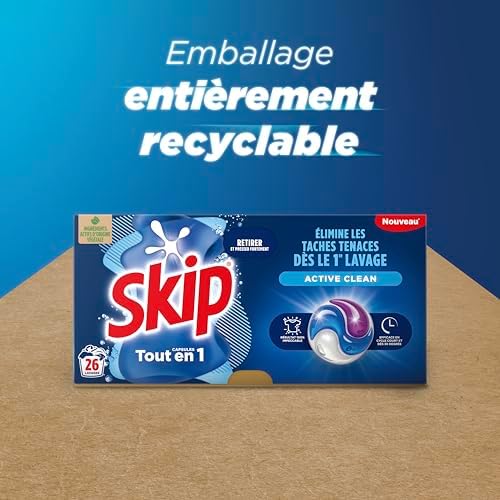 Vue 4 de Skip Lessive Liquide En
