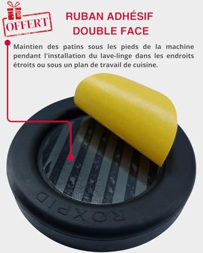 Vue 4 de Patins Support Anti Vibrations