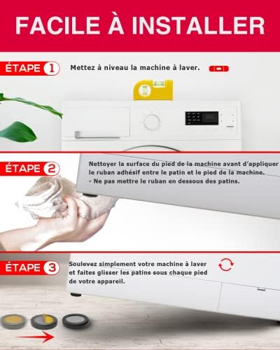 Vue 6 de Patins Support Anti Vibrations