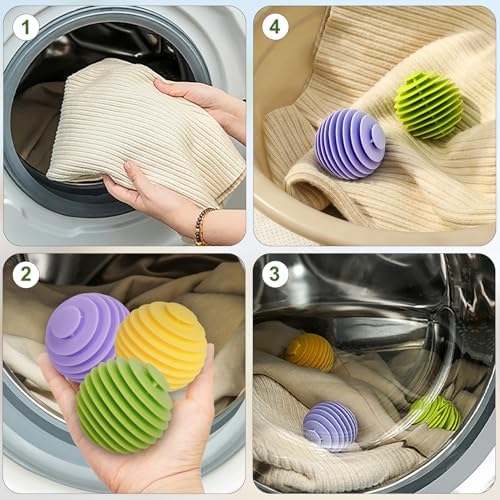 Vue 7 de Pcs Boule De Lavage