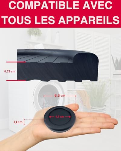 Vue 7 de Patins Support Anti Vibrations