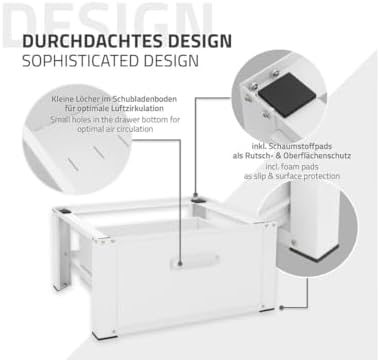 Vue 4 de Mldesign Socle Pour Machine