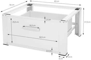 Vue 5 de Mldesign Socle Pour Machine