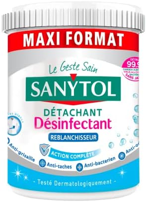 Vue 2 de Sanytol Poudre Detachante Desinfectante