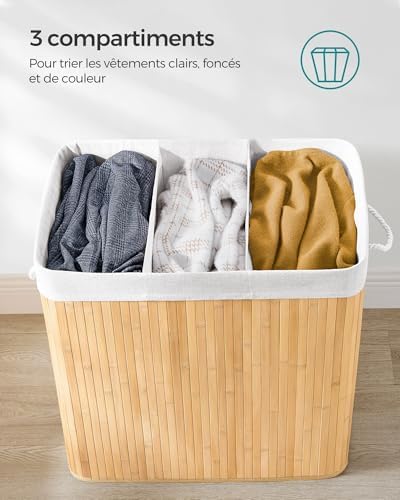 Vue 5 de Songmics Panier Linge