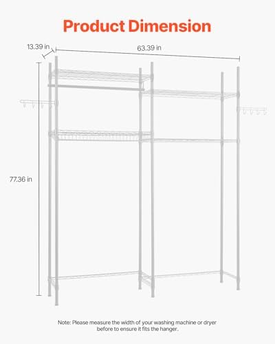 Vue 3 de Vevor Etagere De Rangement