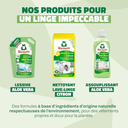 Vue 5 de Rainett Nettoyant Lavelinge Nettoie