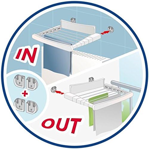 Vue 5 de Vileda Genius Sechoir Telescopique