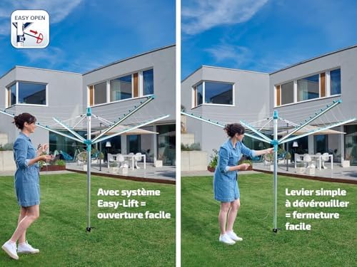 Vue 5 de Leifheit Sechoir Parapluie Linomatic