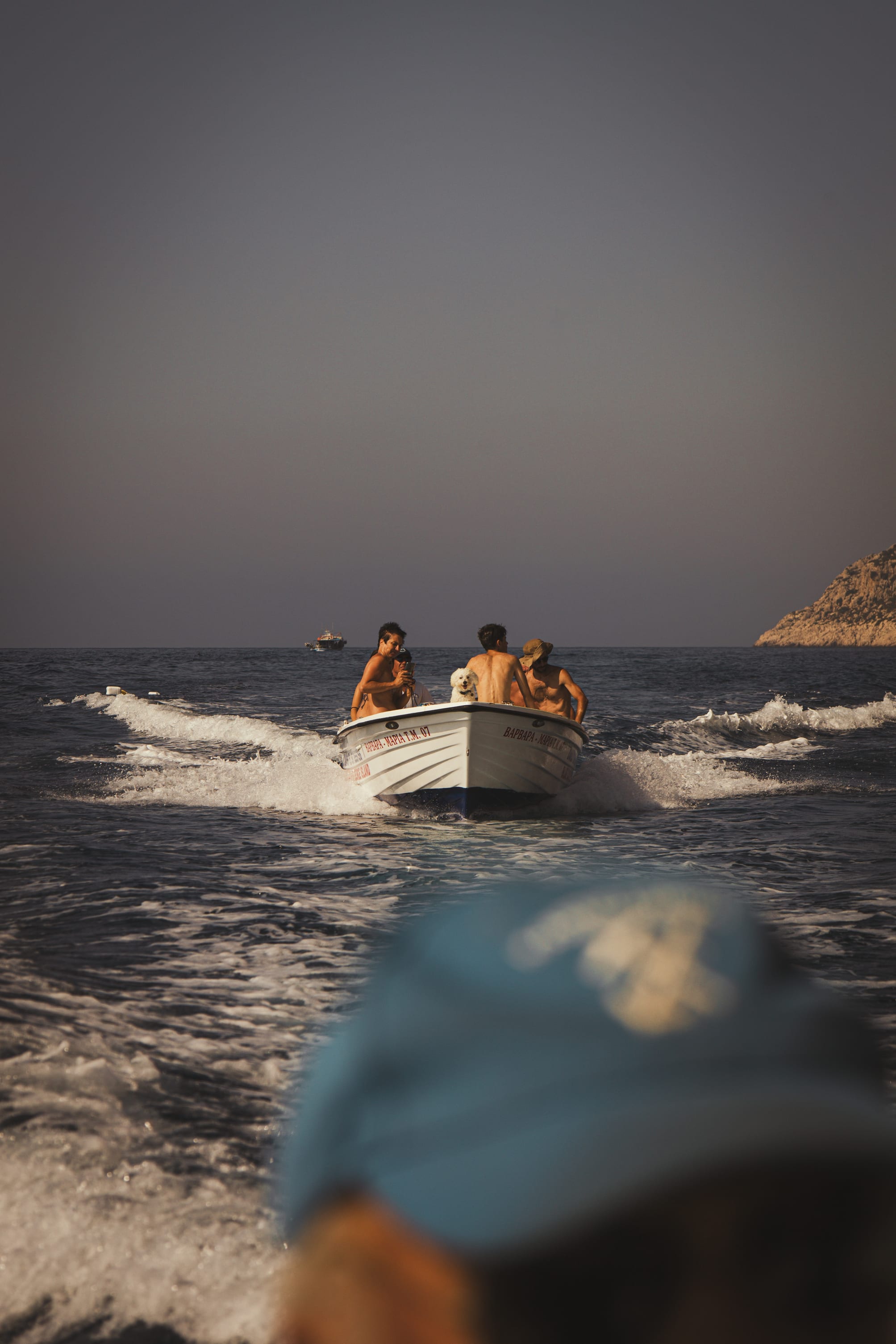 A day drifting off toward the headland
