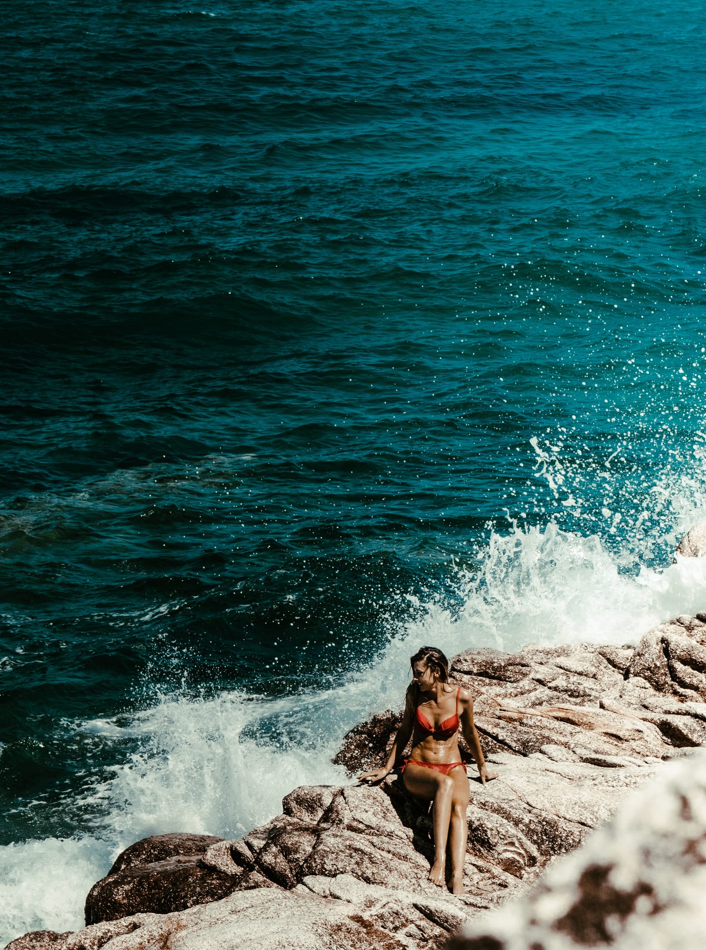 At the edge, where water turns to foam | Halkidiki
