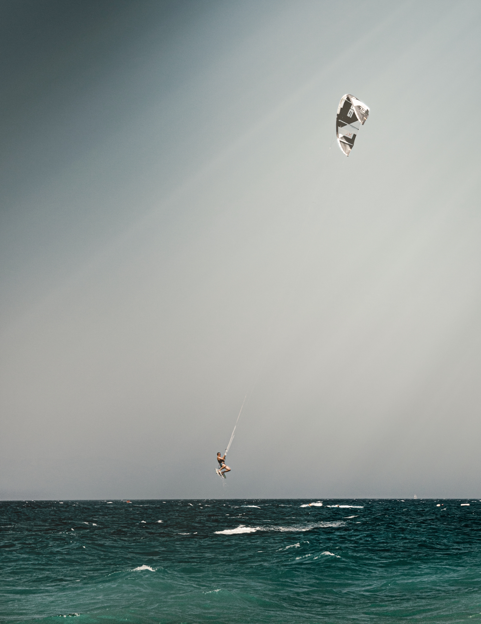 Rhodes Island, Dodecanese, Greece | Kite Serfer at Ialysos