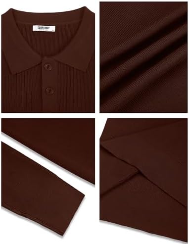 Vue 5 de Pull Polo Homme Manches