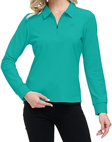 Vue 4 de Polo Femme Shirt Manches