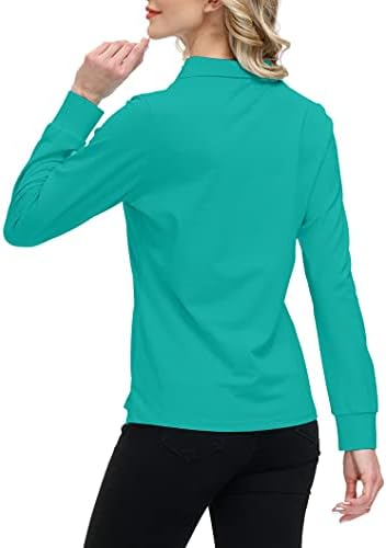 Vue 5 de Polo Femme Shirt Manches