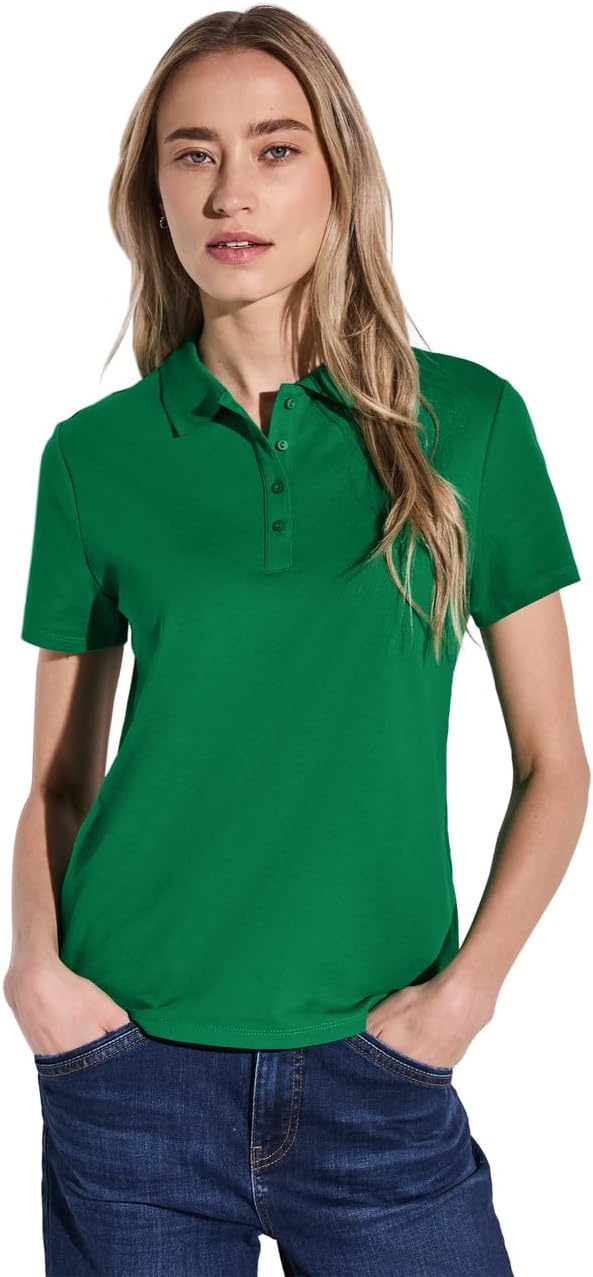 Polo Avec Structure Cotelee