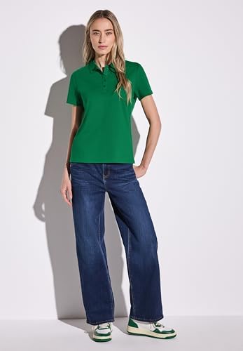 Vue 5 de Polo Avec Structure Cotelee