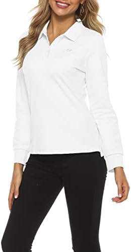 Vue 3 de Femme Polo Shirt Manches
