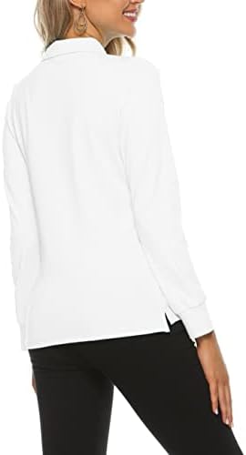 Vue 5 de Femme Polo Shirt Manches