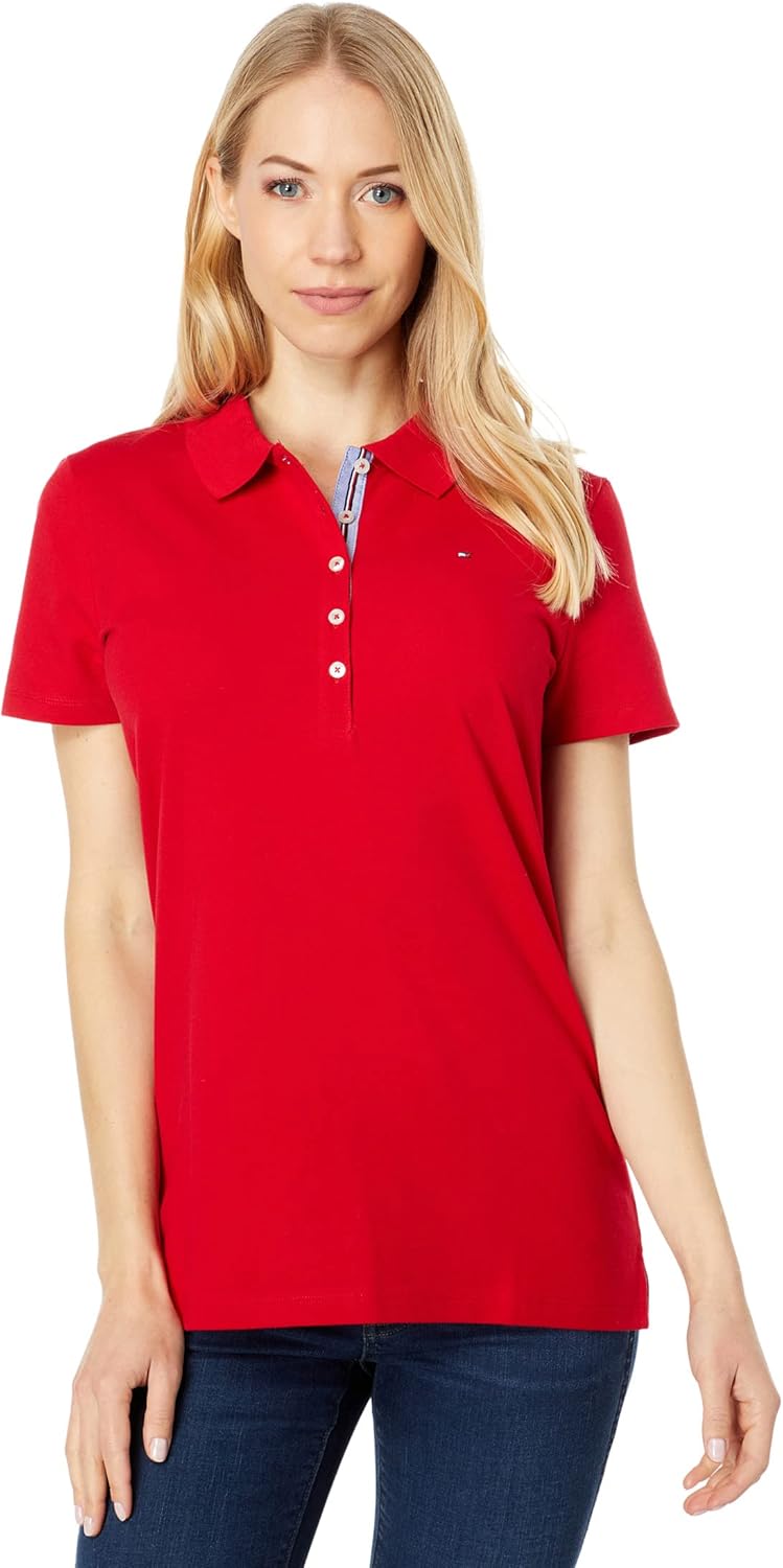 Polo Uni Pour Femme