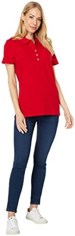 Vue 4 de Polo Uni Pour Femme