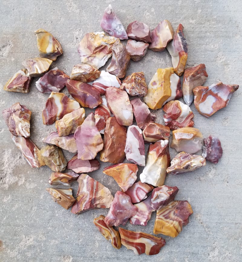 Candy rhyolite | Rock Tumbling Hobby