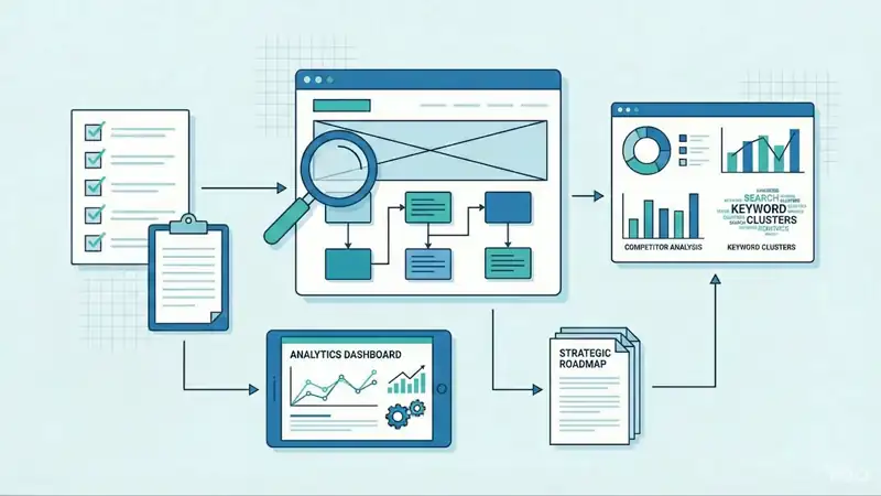 Illustration for SEO Audit & Strategy