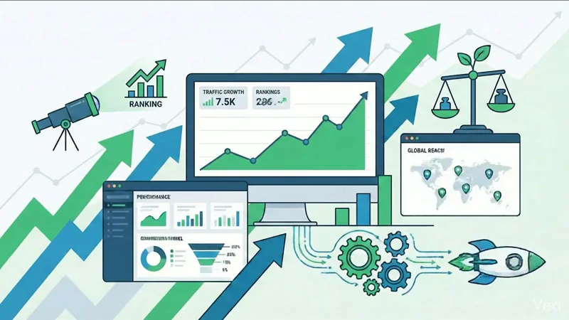 Illustration for SEO Performance Track & Scale